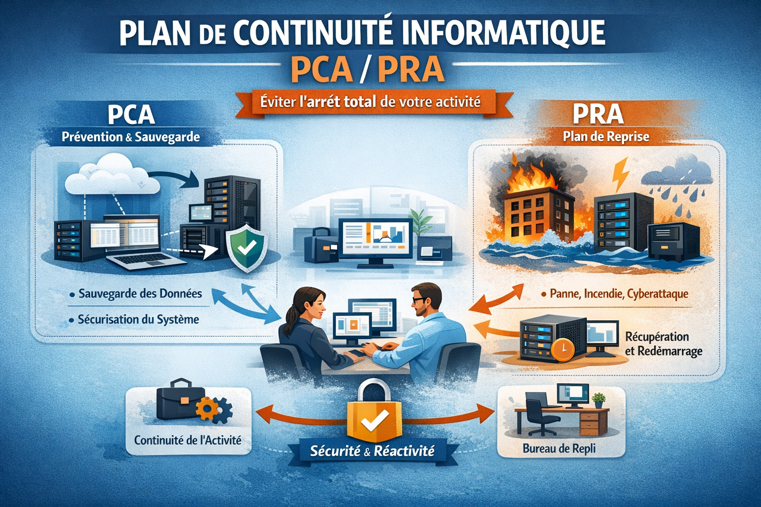 Plan de Reprise d'Activité & Plan de Continuité d'Activité