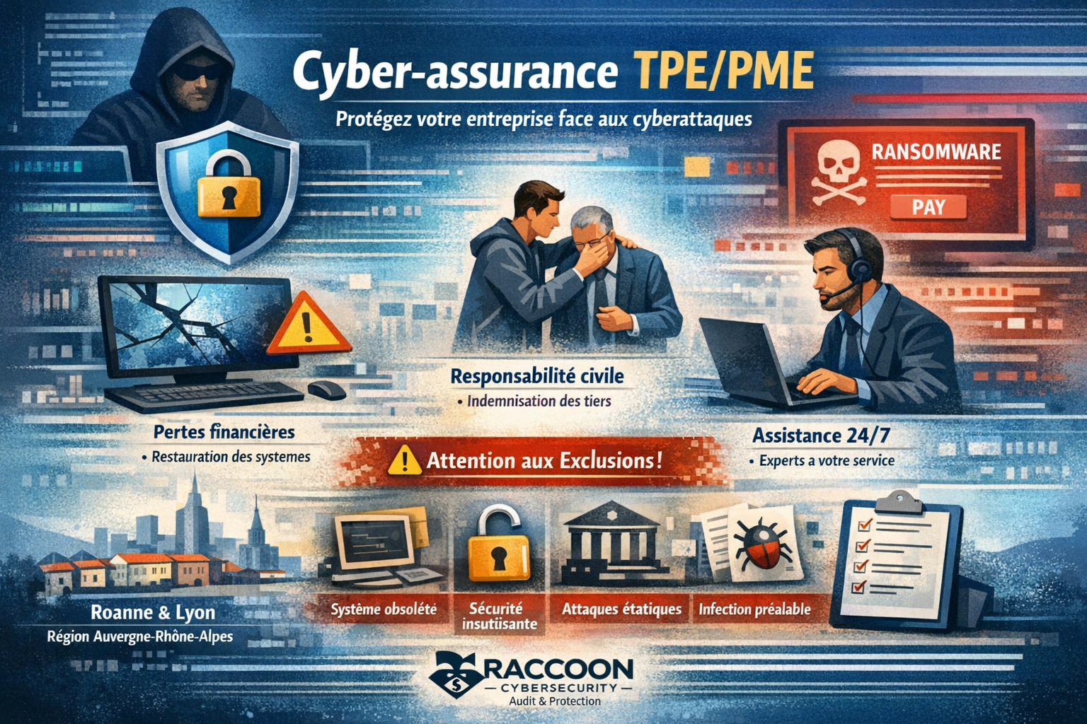 cyber-assurance pour TPE et PME face aux cyberattaques